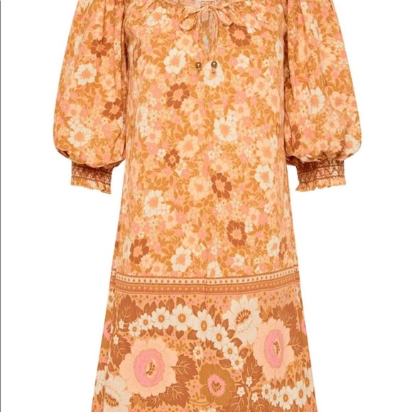 NWT Spell &the Gypsy Collective Anne Tunic Dress S - Picture 4 of 9